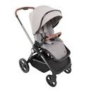Passeggino Chicco Mysa nascita 4 ruote Argento/Grigio