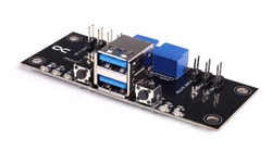 Pannello I/O frontale Alphacool ES con USB 3.0 e Kit cavi per case server