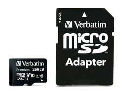 256GB Scheda MicroSD Verbatim 44087 Micro SDXC Class 10 [44087]