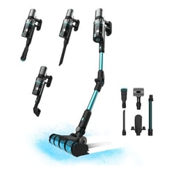 Aspirapolvere per animali 2in1 Cecotec 08424 RockStar 2500 Thunder Flex Animal senza fili 400W Blu/Nero