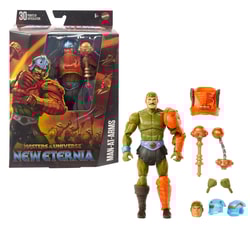 Action figure Mattel Masters of the Universe Masterverse Man-At-Arms 17.8cm Multicolore [HYC48]