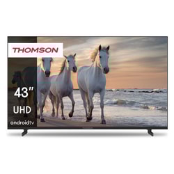 Tv Led 43" Thomson 43UA5S13 4K Ultra HD 3840x2160p Smart Tv Android 11 classe F Nero [43UA5S13]