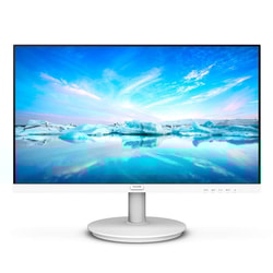 Monitor Led 23.8'' Philips 241V8AW Full HD 1920x1080p 4ms classe E Bianco [241V8AW/00]