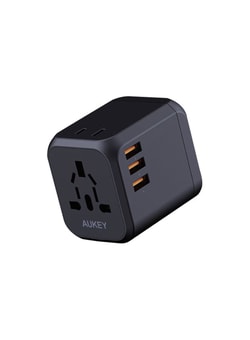 Caricatore Auto Aukey CC-Y17 36W Con Doppia Porta USB-C, Ricarica Veloce E Compatta - Nuovo