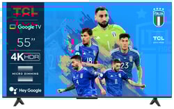 Tv led 55'' Tcl 55P61B 4K Uhd 3840x2160p smart tv classe E Nero