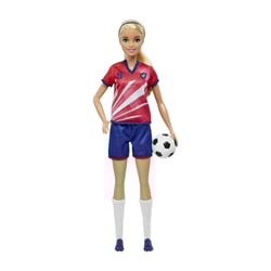 Bambola alla moda Mattel Barbie HCN17 Calciatrice Multicolore [HCN17]