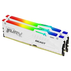 Ram DIMM DDR5 64GB Kingston 6400Mhz CL32 1.4V Bianco [KF564C32BWAK2-64]