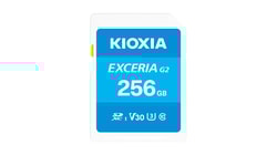 256GB Scheda MicroSDXC Kioxia Exceria G2 LNEX2L256GG4 Classe 10 UHS-I 100MB/s 50MB/s [LNEX2L256GG4]