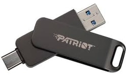 Pen Drive 128GB Patriot Rage R550 Dual USB 3.2 Nero [PE128GR550DSAD]