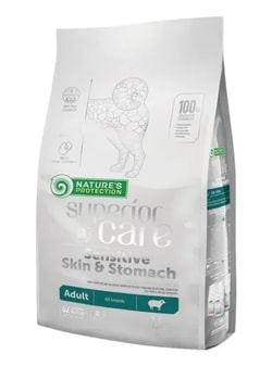 Cibo per cani Nature's Protection Superior Care White Dogs Grain Free Adult Small Lamb 10 kg