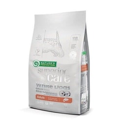 Cibo per cani Nature's Protection Superior Care White Dogs Grain Free Junior Small - dry food for puppies - 10 kg