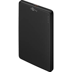 Batteria portatile Goobay Power bank wireless magnetico 5.000mAh 5Ah 1x USB-C + base di ricarica Nero [70182]