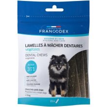 Snack per cani Francodex Dental Strips S 114g 15pz