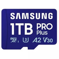 1TB Scheda microSD Pro Samsung MB-MD1T0SA/WW + adattatore Blu [SFSAMMDT01MDSA0]