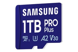Scheda di memoria MicroSDXC 1TB Samsung Pro+ UHS-I U3 V30 Classe 10 Blu [MB-MD1T0SB/WW]