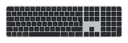 Tastiera universale Apple Magic Con o senza cavo/Qwerty italiano/Bth/Usb-C/41.87x11.49x1.09cm/Nero [MXK83T/A]