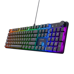 Tastiera Trust GXT866 Torix meccanica da gioco Rgb QWERTY Nero [24912]