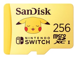 256GB Scheda microSDXC Sandisk 100 MB/s Giallo