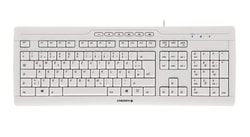 Tastiera Cherry Stream 3.0 Cablato QWERTY IT Grigio [G85-23200IT-0]