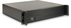 Server Inter-Tech IPC 2U-K-240L 2 unitÃ  di altezza Nero [88887331]