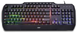 Tastiera gaming Acer meccanica cablato QWERTY Nero [STELLAR-GK1600]