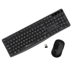 Tastiera Techmade con mouse Wireless Nero [TM-KM001]