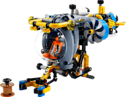 Lego Technic 42201 Sottomarino per esplorazioni abissali 413pz Multicolore [42201]