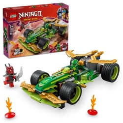 Set giocattolo Lego Ninjago auto da corsa Racer pull-back di Lloyd Multicolore 181pz [71828]
