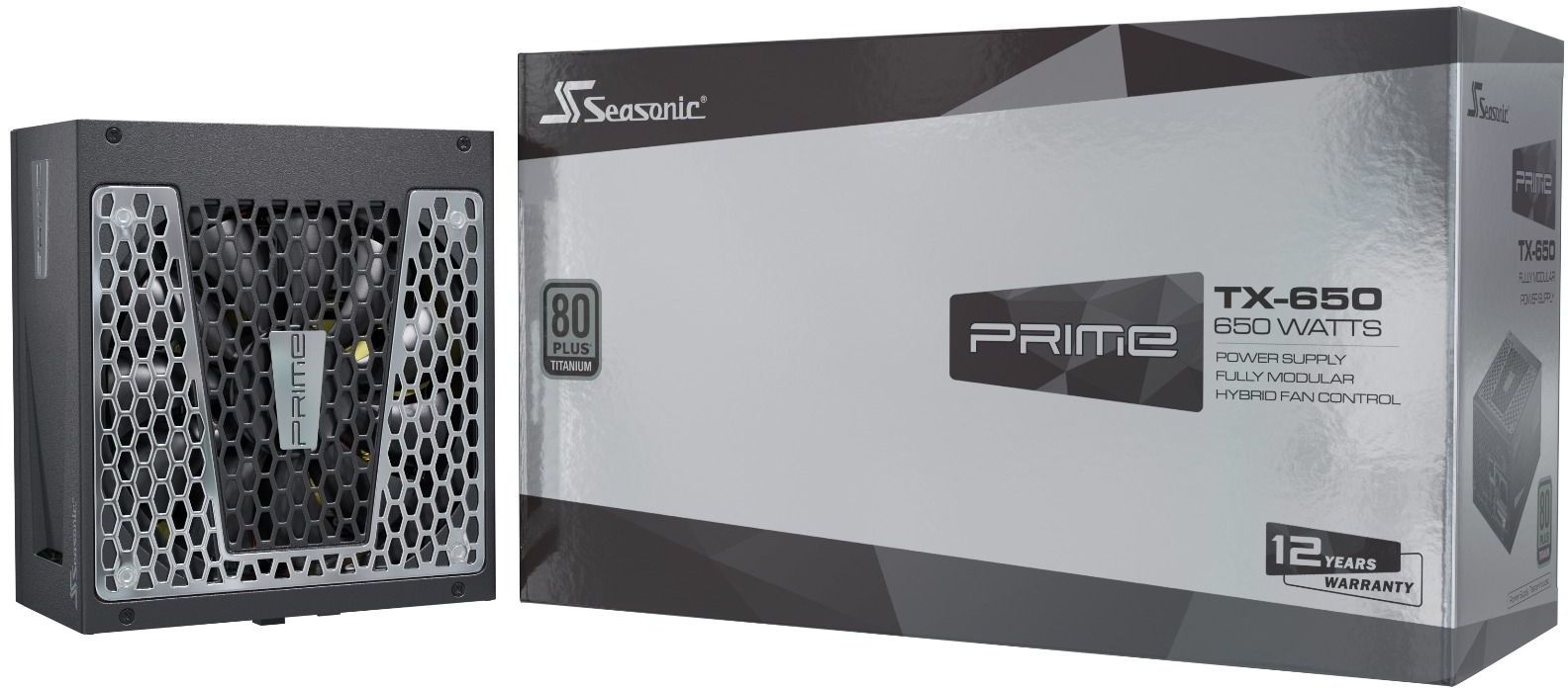 Alimentatore 650W Seasonic Prime Ti 650 80Plus Titanium [PRIME TX-650]