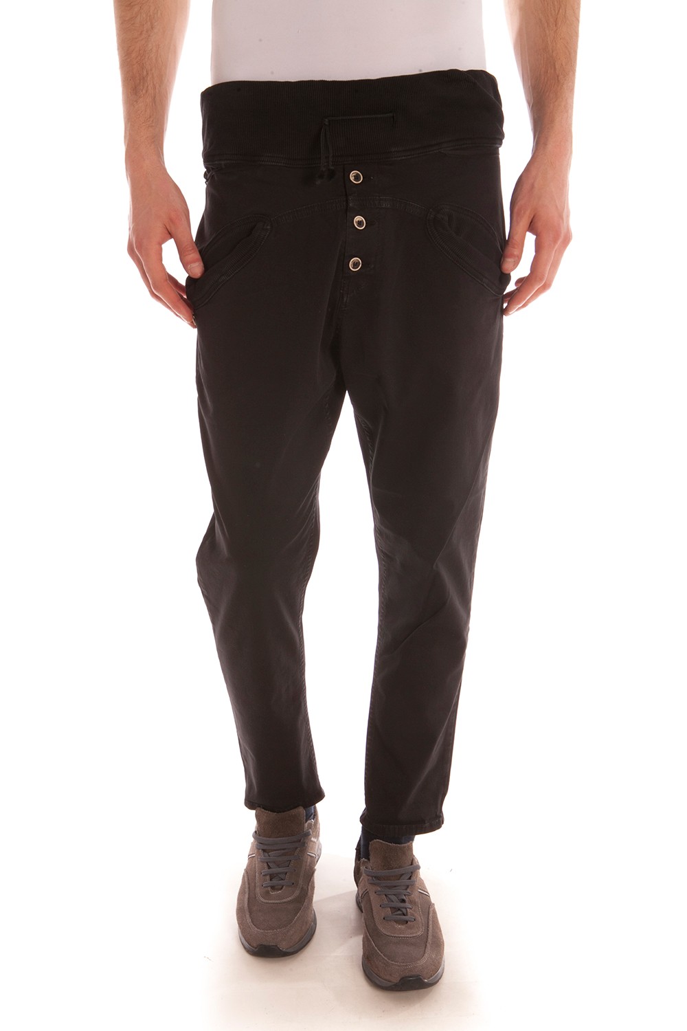 Pantalone Daniele Alessandrini con laccetto uomo main image 0