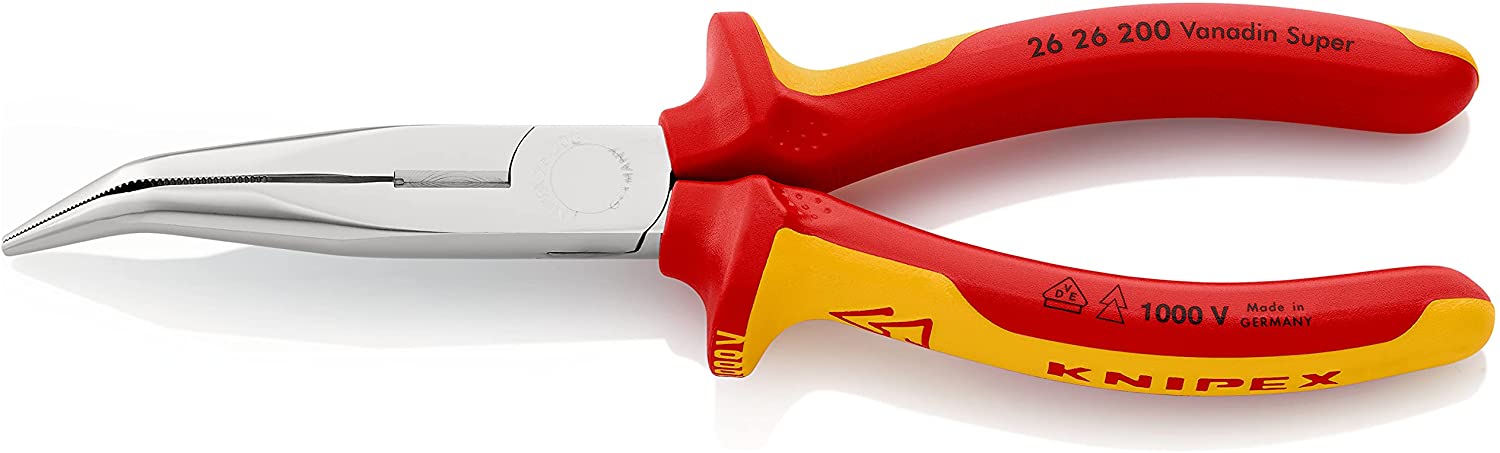 Knipex - Pinza Per Meccanica - Con Becchi Mezzotondi Con Tr 823443