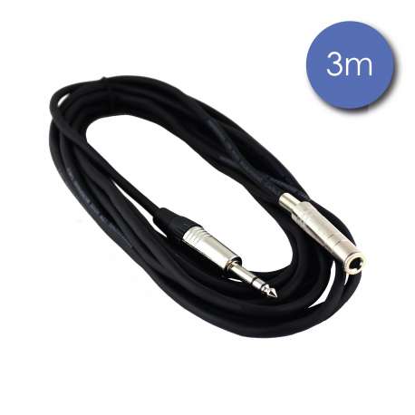 Cavo Audio System-S XLR 5 Pin Maschio A Jack 6,35 Mm AUX | 30 Cm | Adattatore Per Collegamenti Audio Professionali | Nero