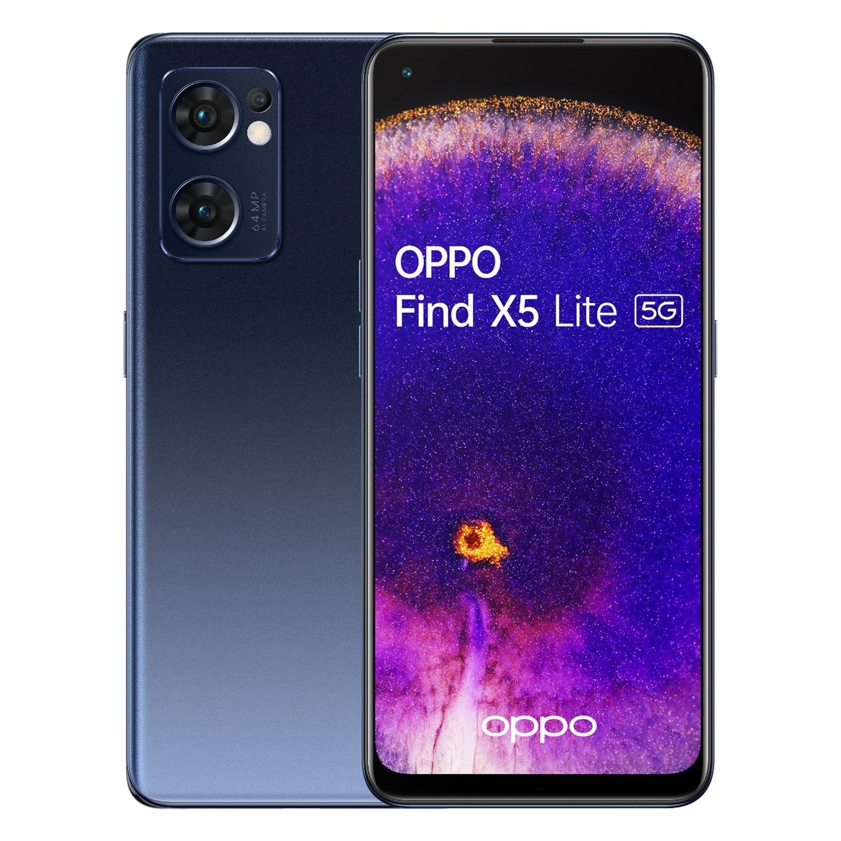 Smartphone Oppo Find X5 Lite 6.43" 8Gb/256Gb Dual SIM 5G Starry Black [6041892]