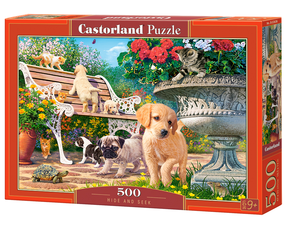 Castorland B-066056 - Puzzle classico con cigno, 60 pezzi, multicolore
