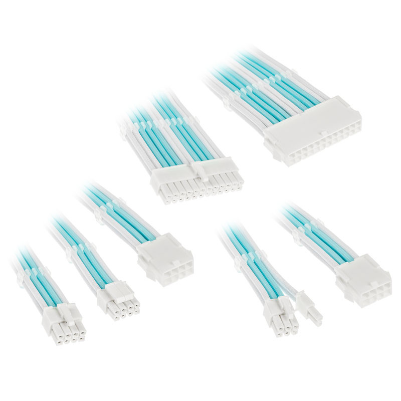 4 Cavi Di Prolunga SAE 30cm 18 AWG Con Tappo Antipolvere | 2 Adattatori Inversione Polarità | Per Camper, Auto, Solare