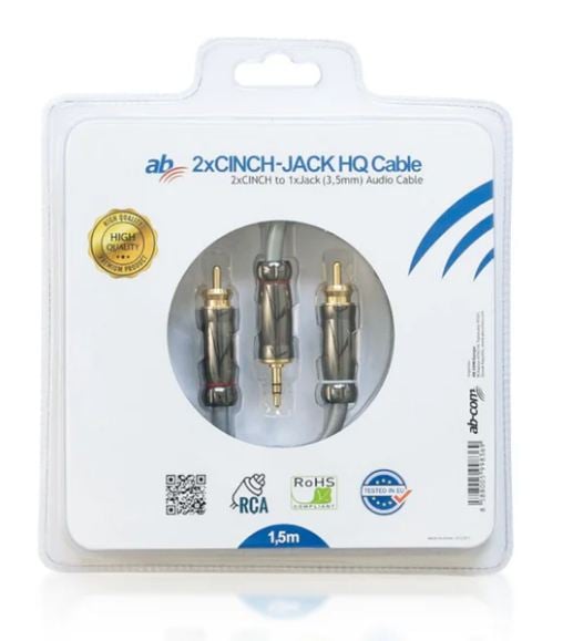 Cavo RCA Vintage In 2 X 1,5 M / Connettori Placcati In Oro/RCA - Foto 7