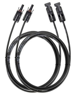 V-TAC 11416 Bretella Prolunga Cavo Solare 2.5mt Con Connettori MC4